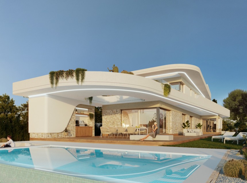 nieuwbouw - Villa -
Teulada - Benimeit