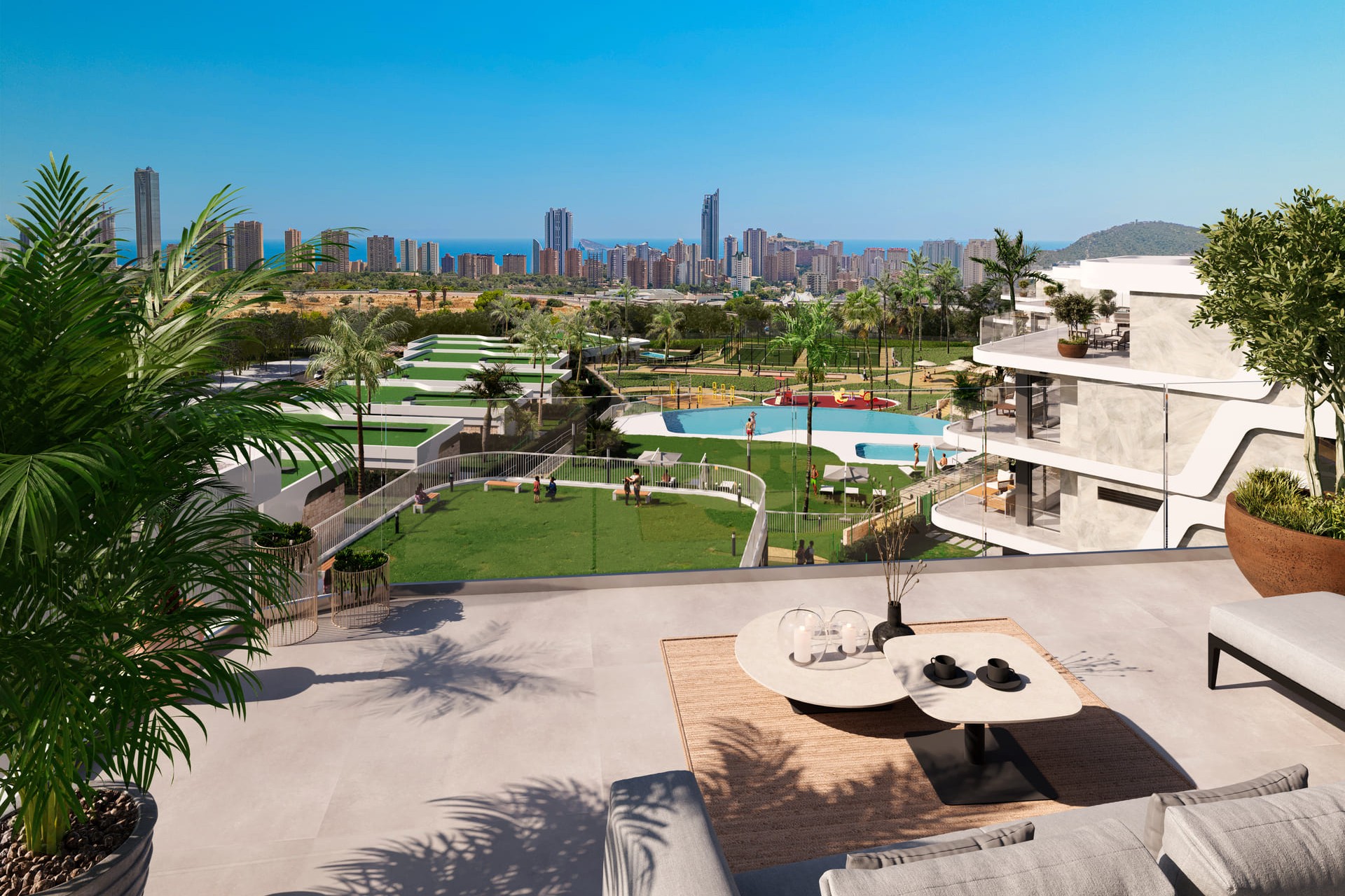 Nouvelle Construction - Appartment -
Finestrat