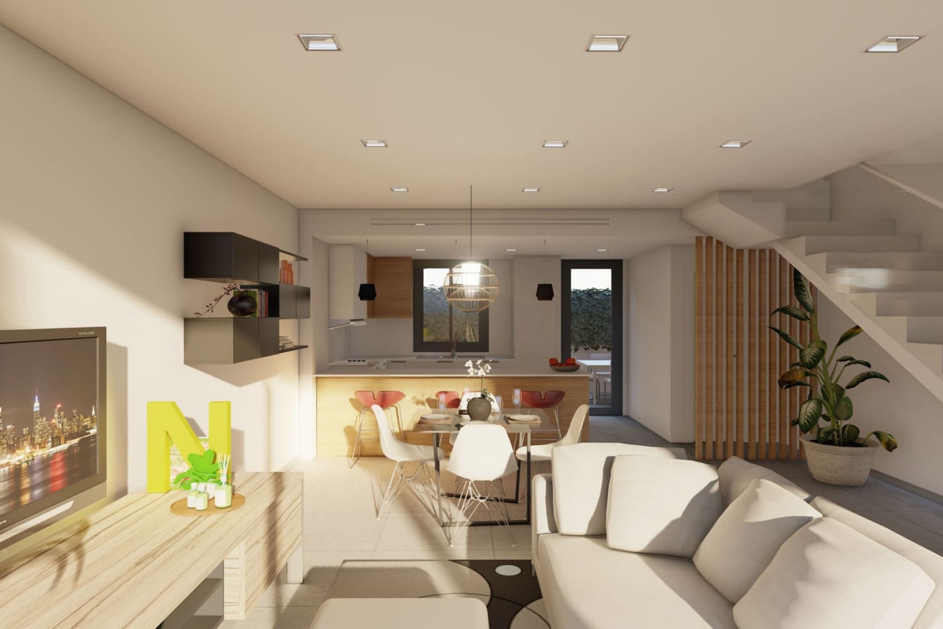 Nouvelle Construction - Maison mitoyenne -
Cox