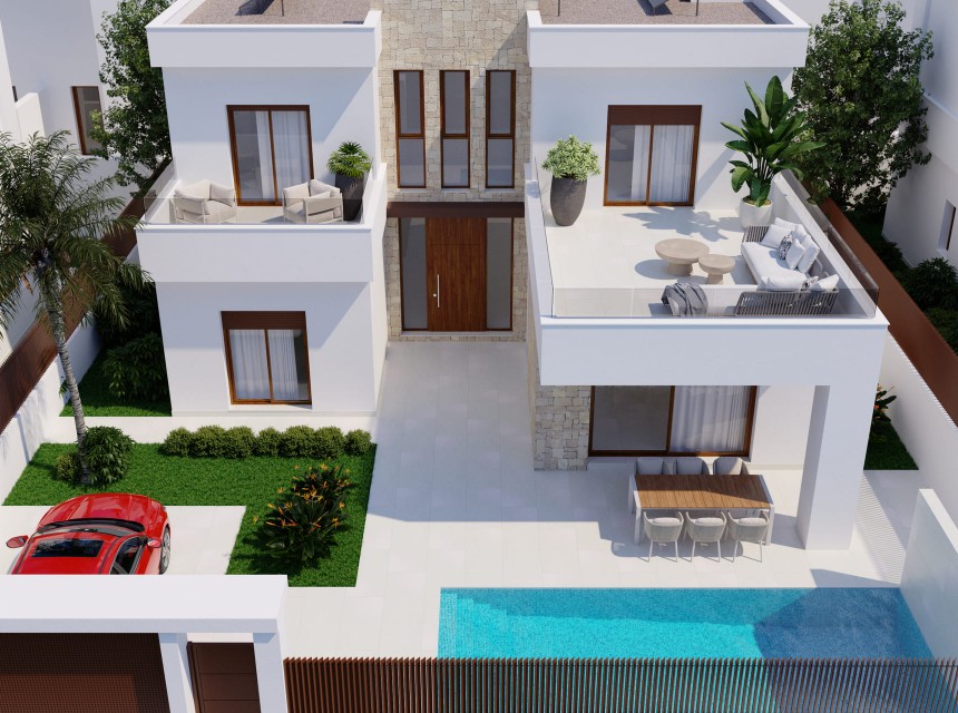 Nouvelle Construction - Maison mitoyenne -
Orihuela Costa