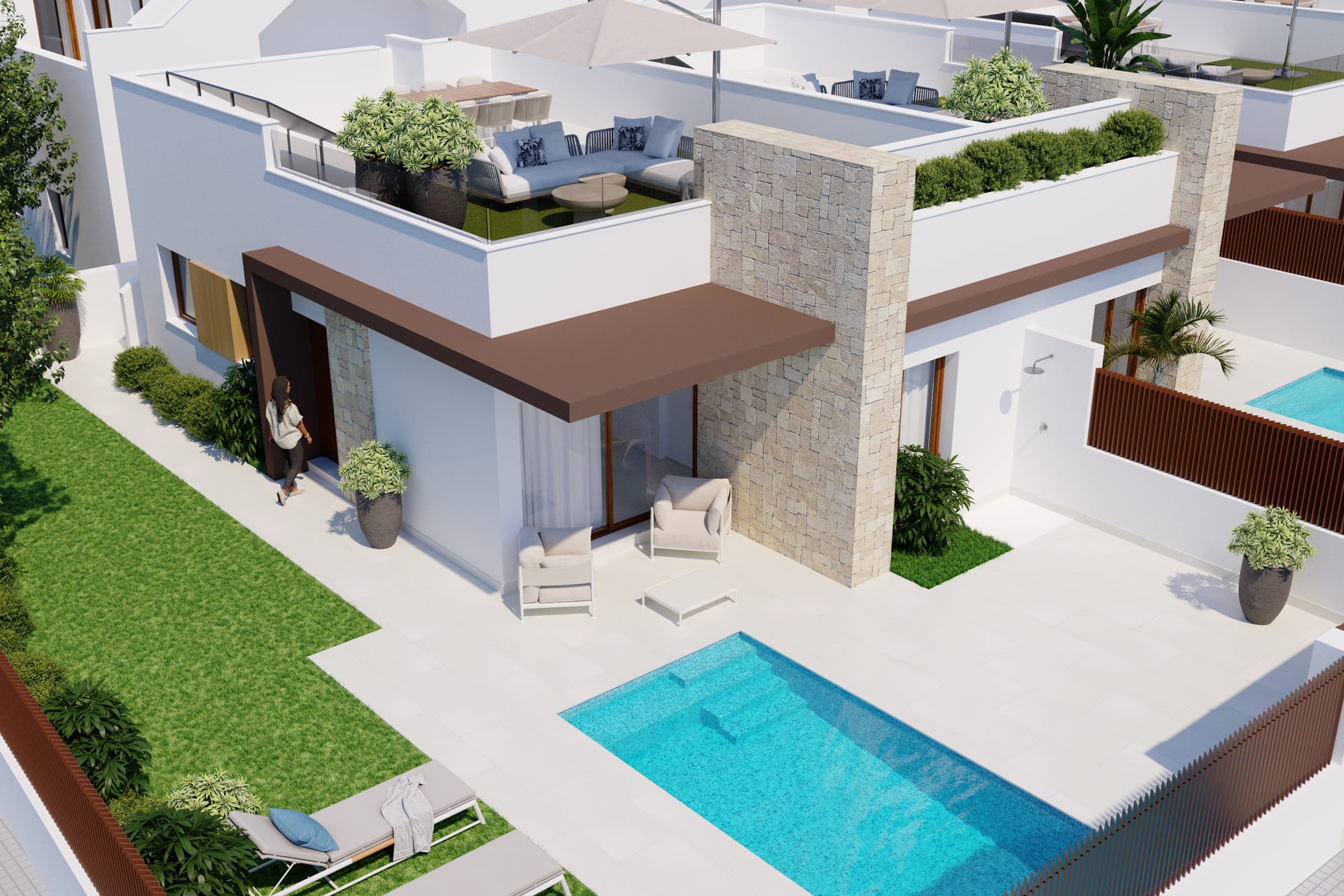 Nouvelle Construction - Maison mitoyenne -
Orihuela Costa