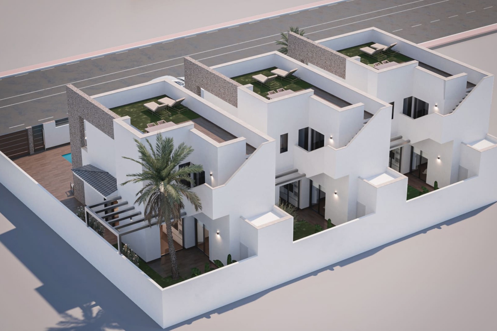 Nouvelle Construction - Maison mitoyenne -
San Pedro del Pinatar