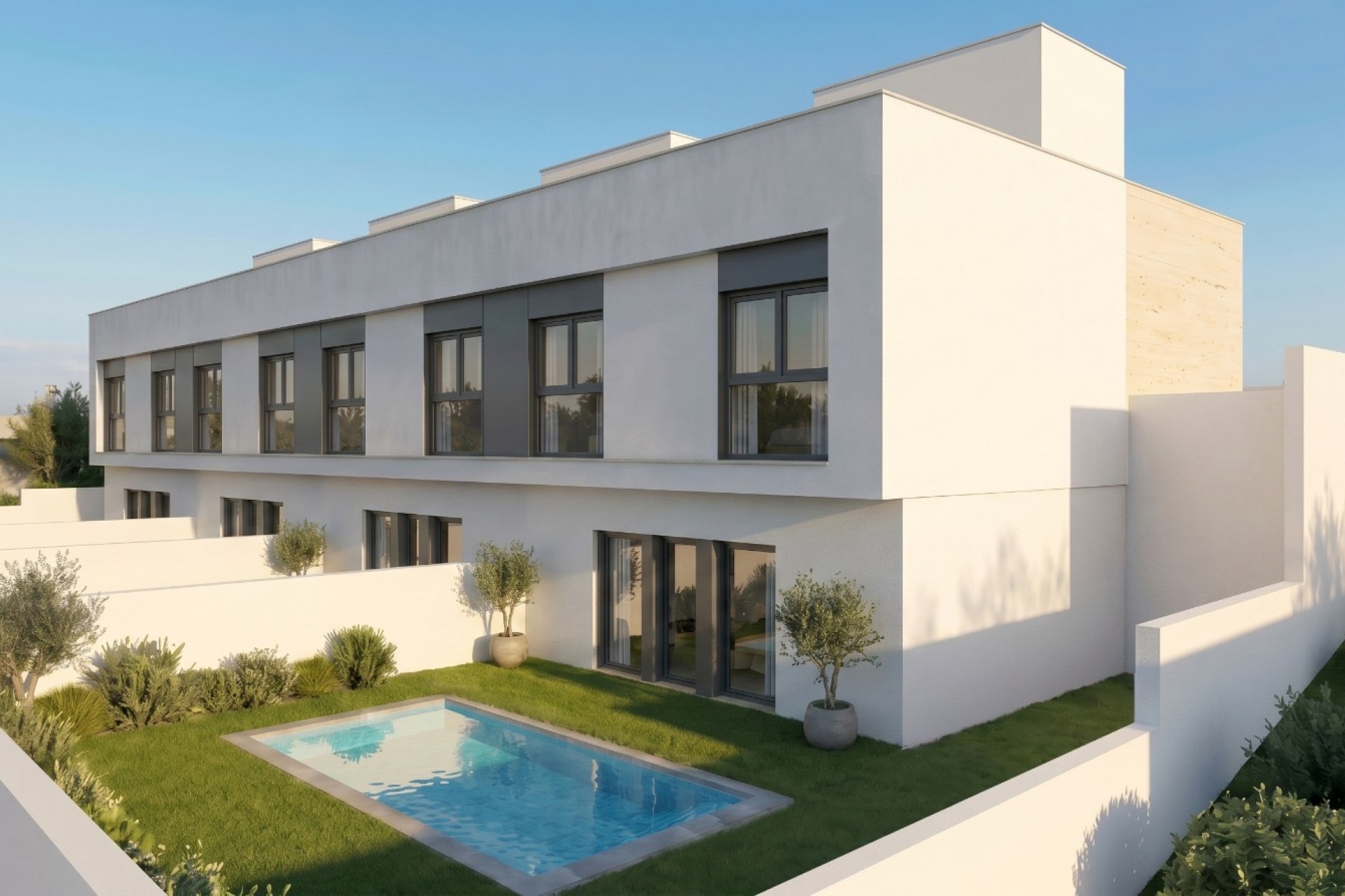 Nouvelle Construction - Villa semi-détachée -
Mazarrón