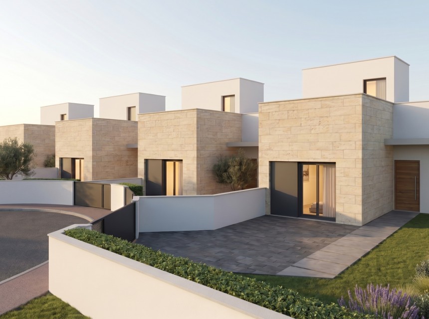 Nouvelle Construction - Villa semi-détachée -
Mazarrón