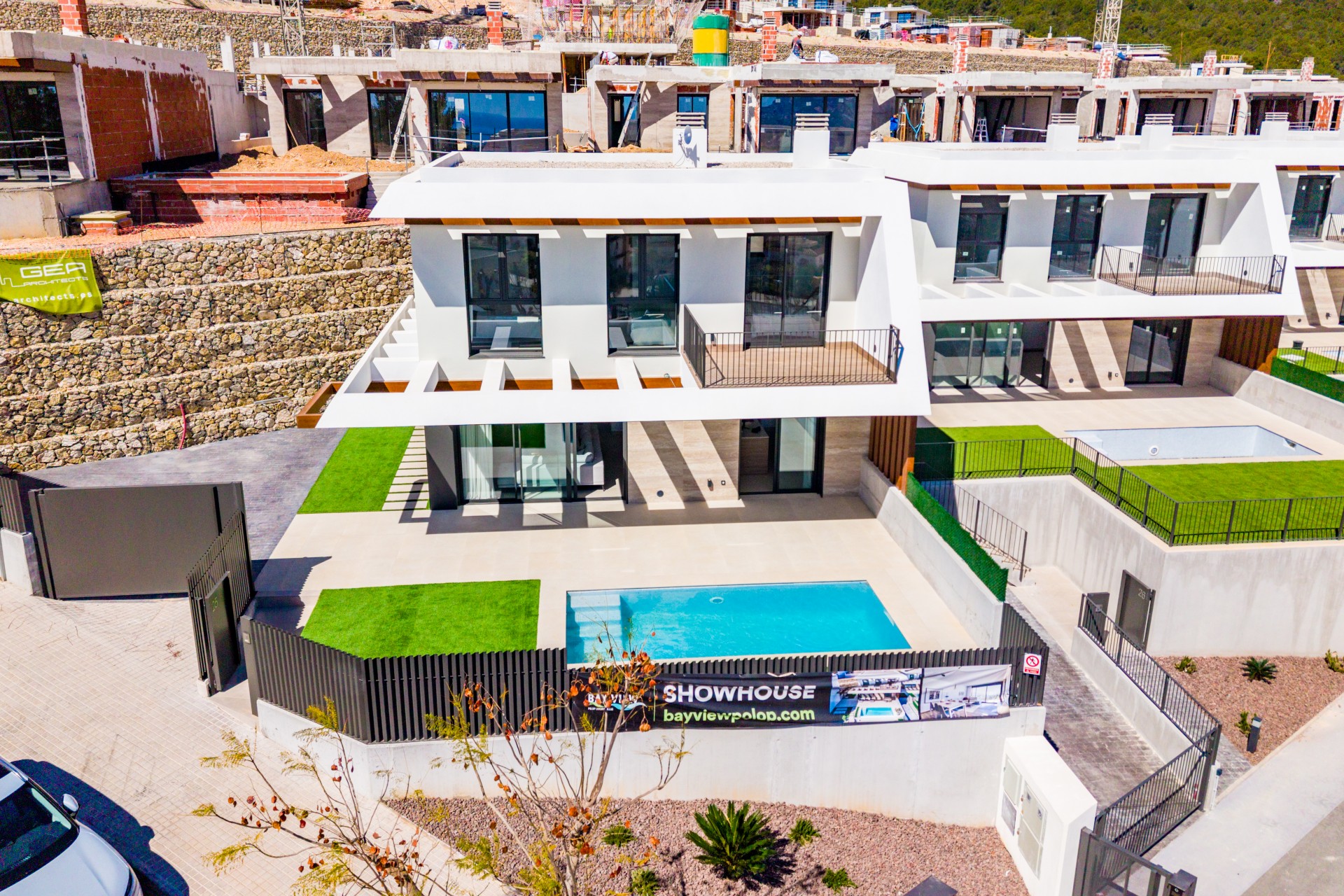 Nouvelle Construction - Villa semi-détachée -
Polop