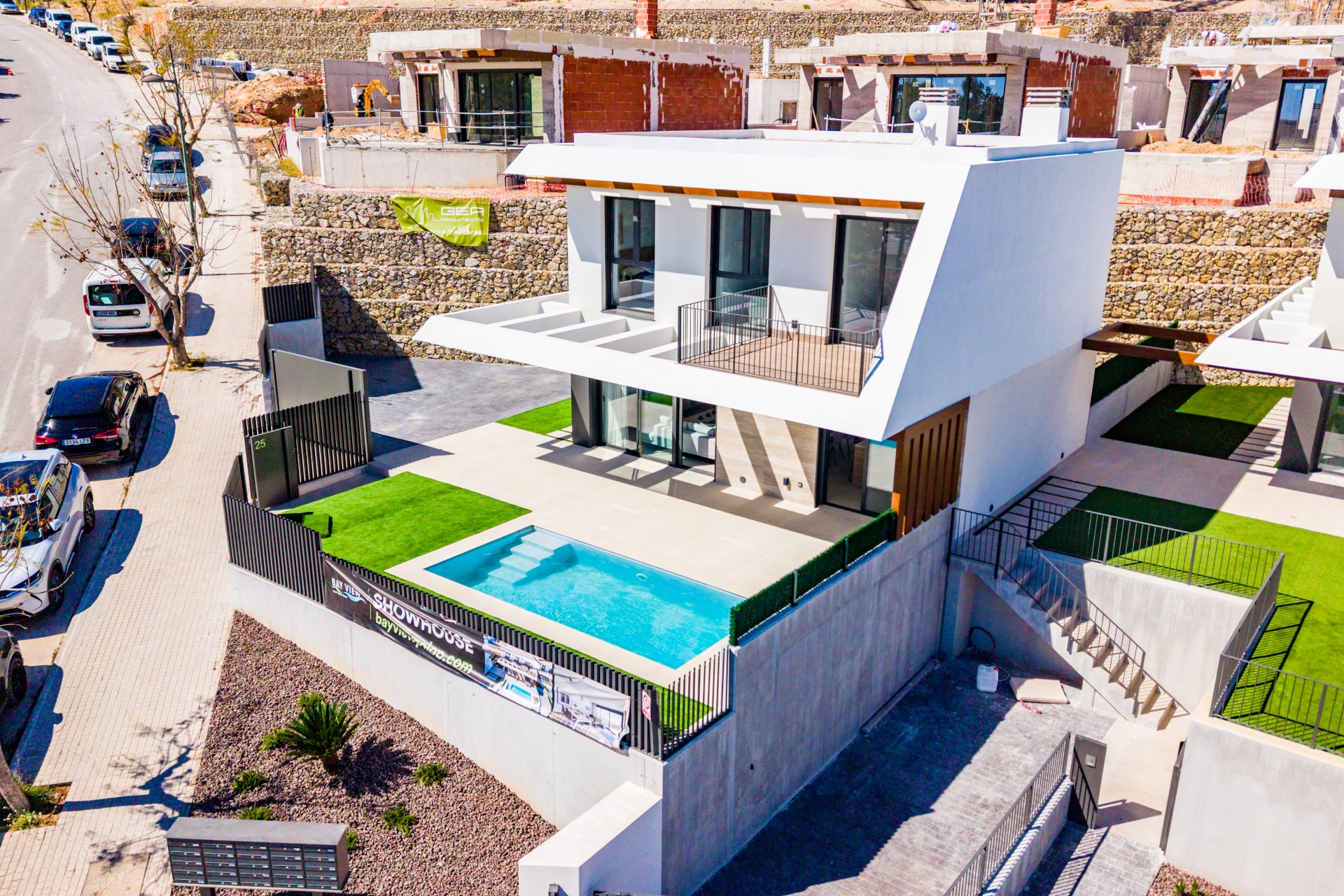 Nouvelle Construction - Villa semi-détachée -
Polop