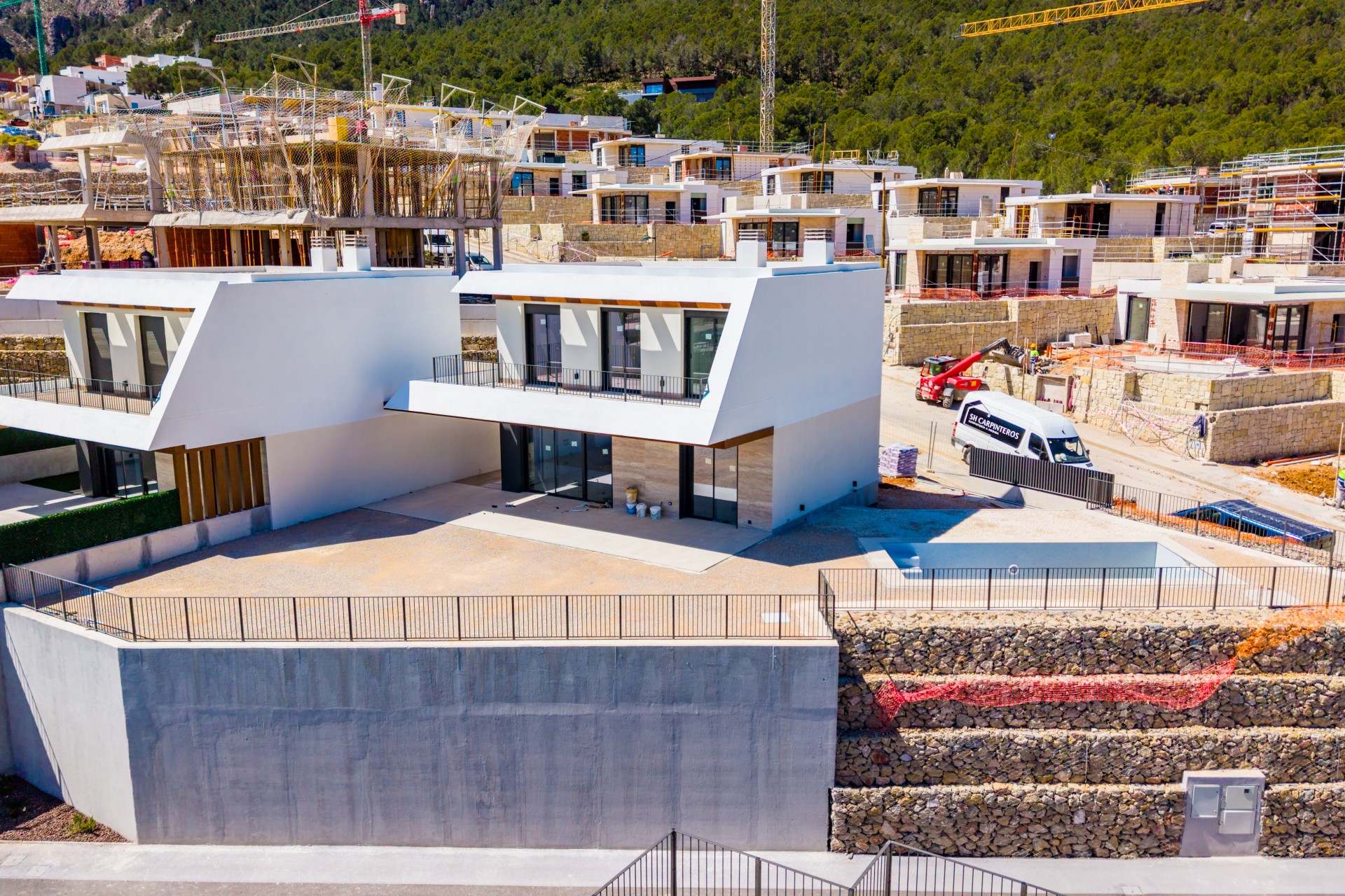 Nouvelle Construction - Villa semi-détachée -
Polop