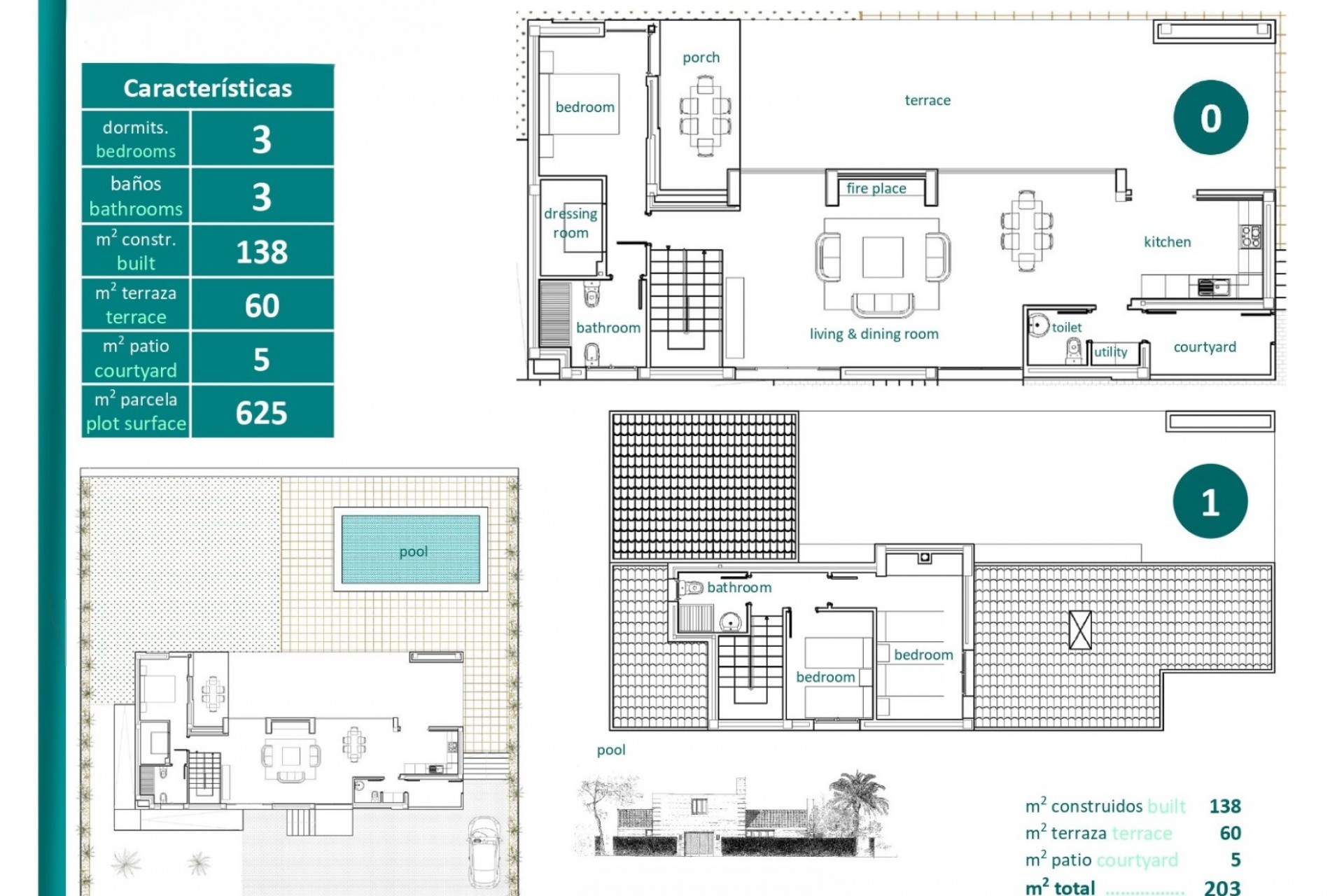 Nouvelle Construction - Villa -
Sucina - Peraleja Golf
