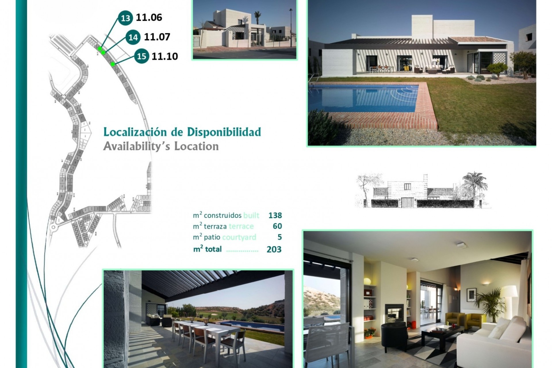 Nouvelle Construction - Villa -
Sucina - Peraleja Golf