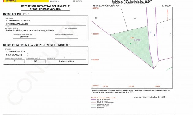 Plot/Land - Sale - Orba - Orba