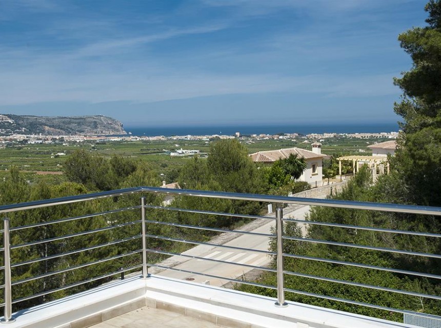Sea view, new build villa for sale in Javea