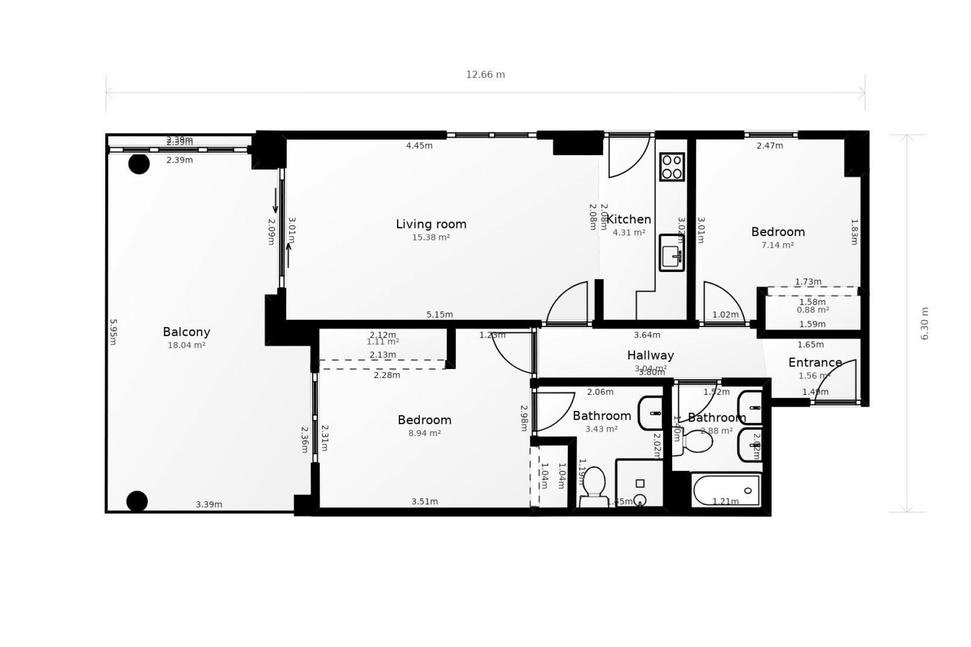 Te koop - Appartement -
Calpe - Ifach