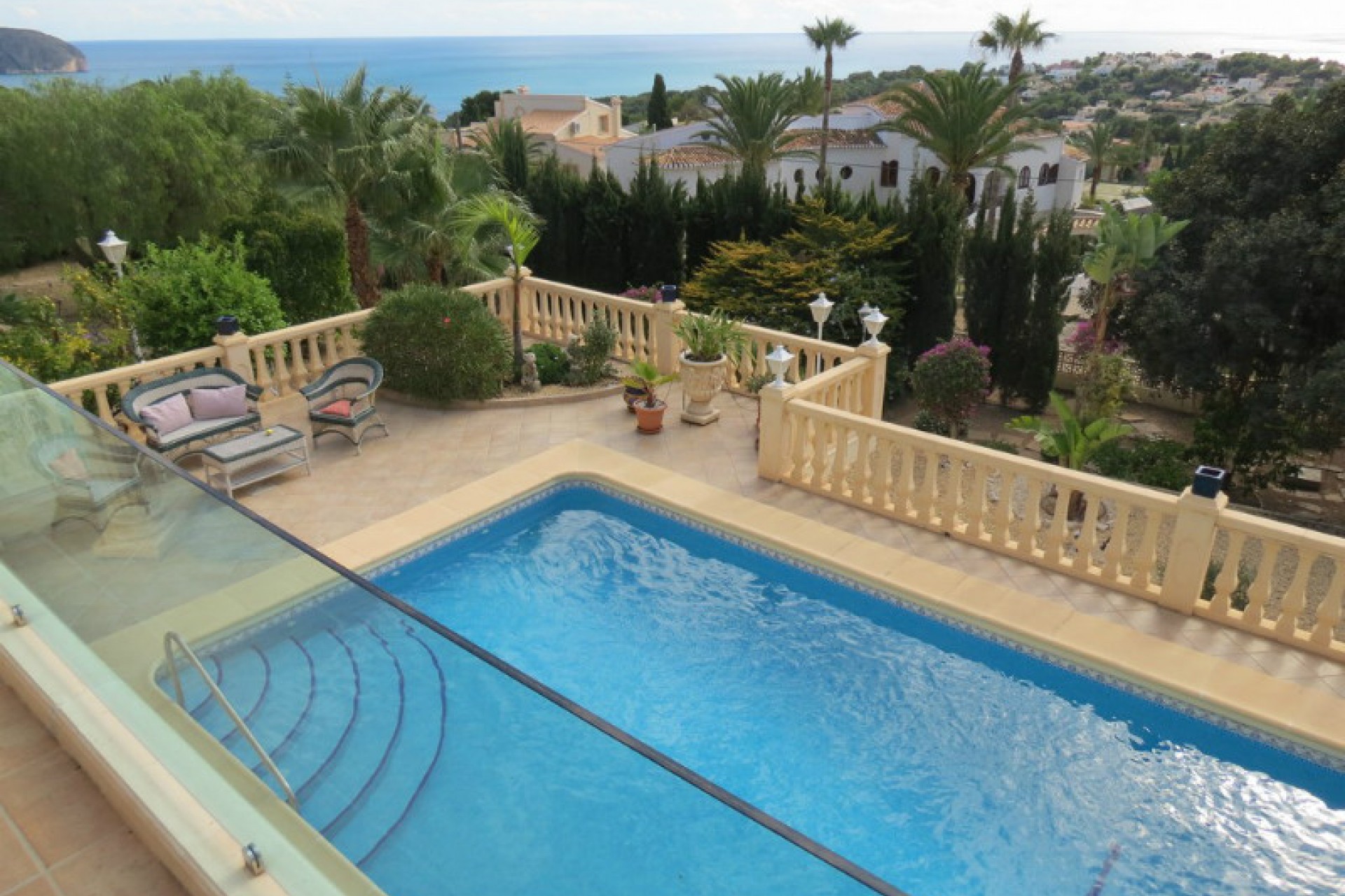 Villa mit Meerblick zum Verkauf in Moraira, San Jaime