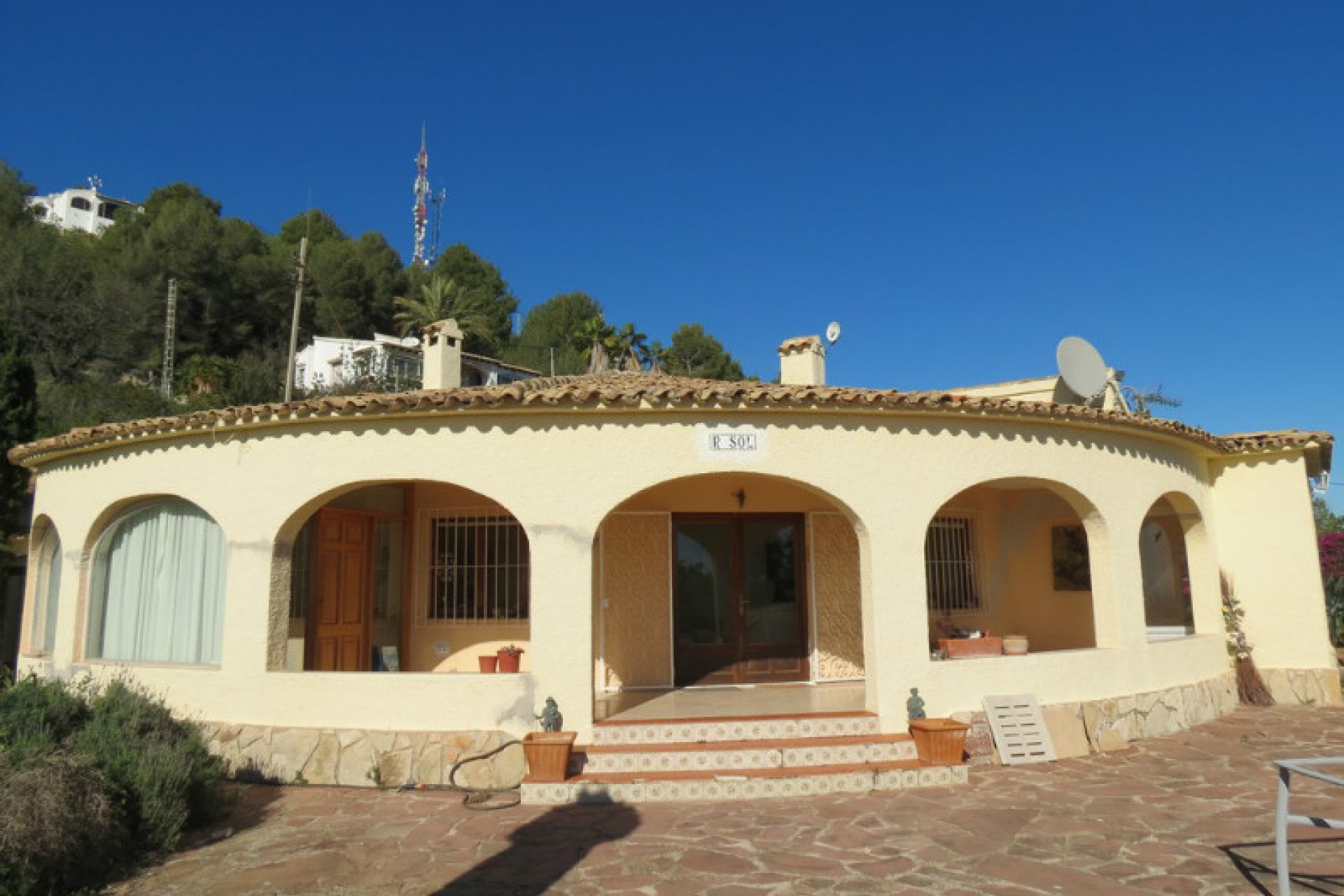 Villa with sea view for sale in Pedramala, Benissa