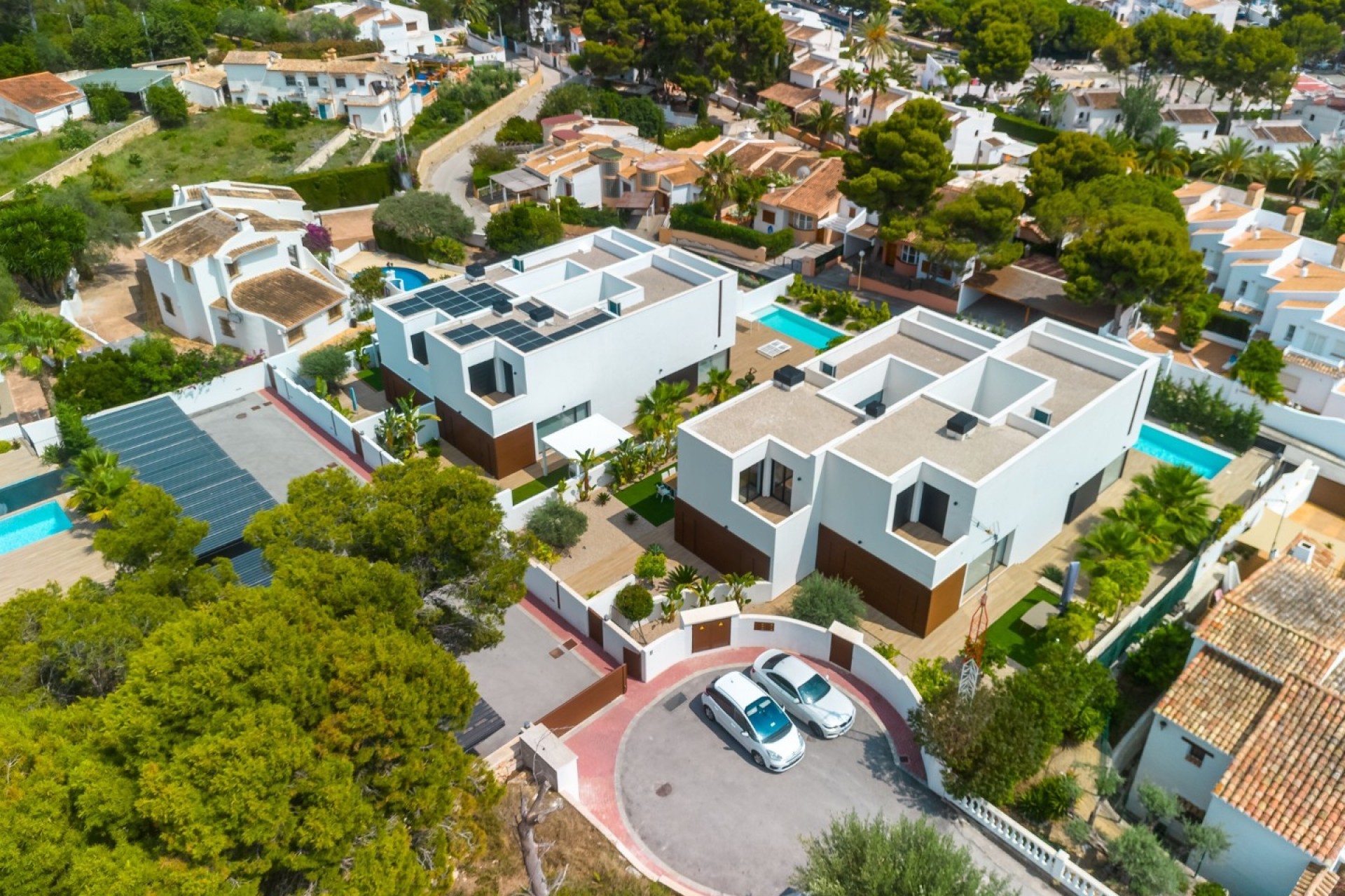 Zu verkaufen - Doppelhaushälfte Villa -
Moraira - La Cometa
