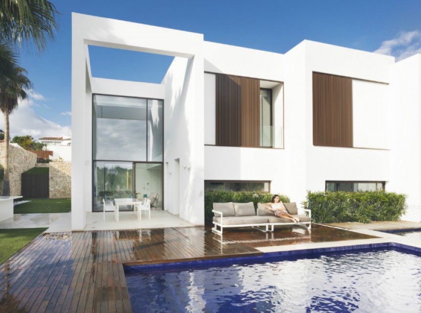 Zu verkaufen - Doppelhaushälfte Villa -
Moraira - Moravit