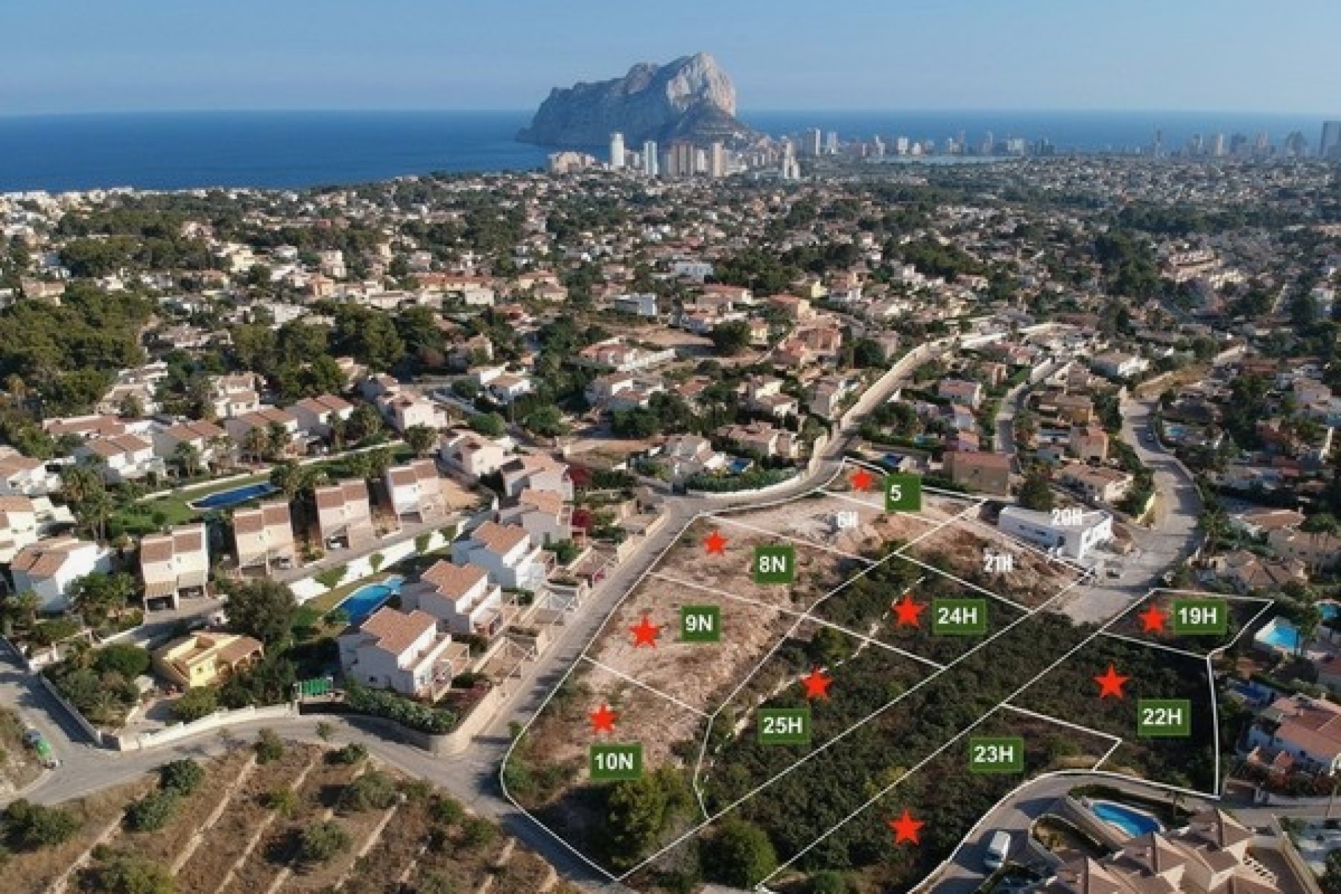 Zu verkaufen - Grundstück/Land -
Calpe - Gran Sol